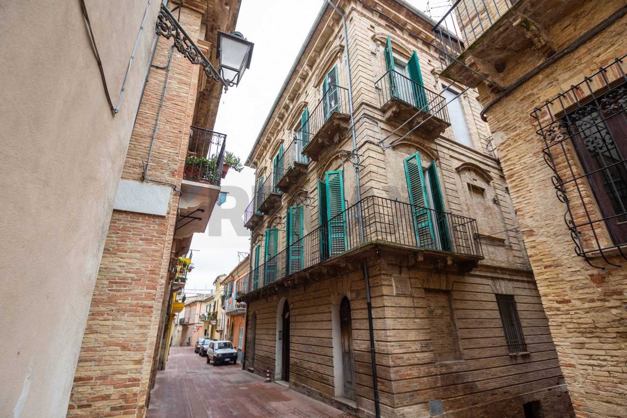 Edificio all'aperto