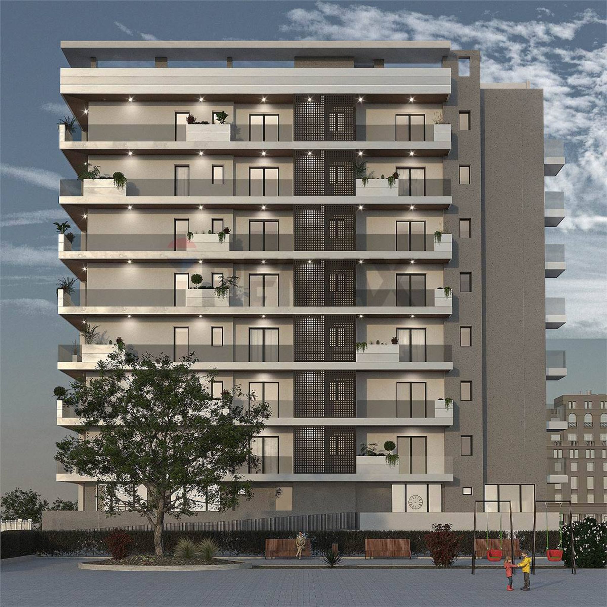Edificio all'aperto