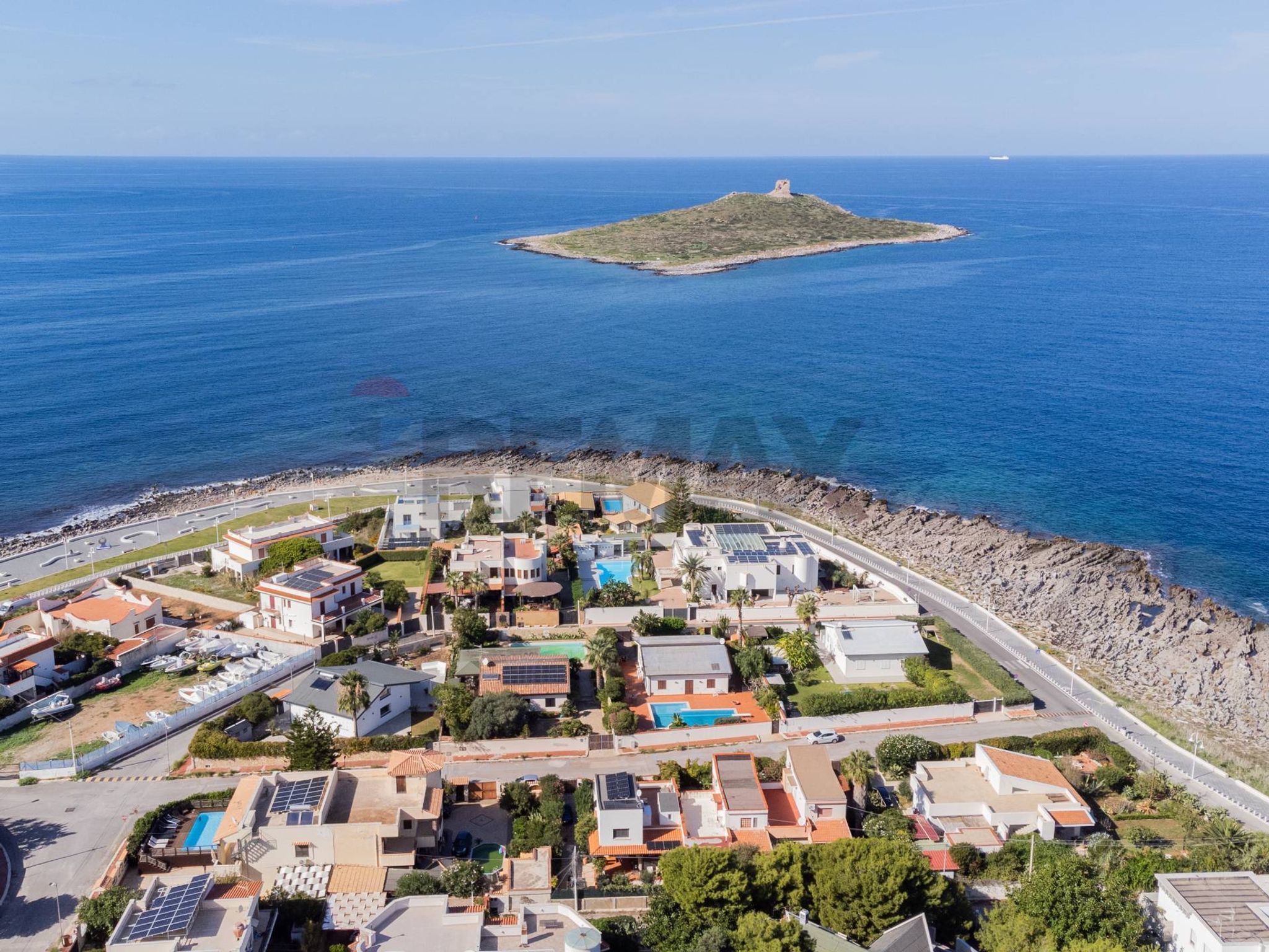 Vista dell'acqua