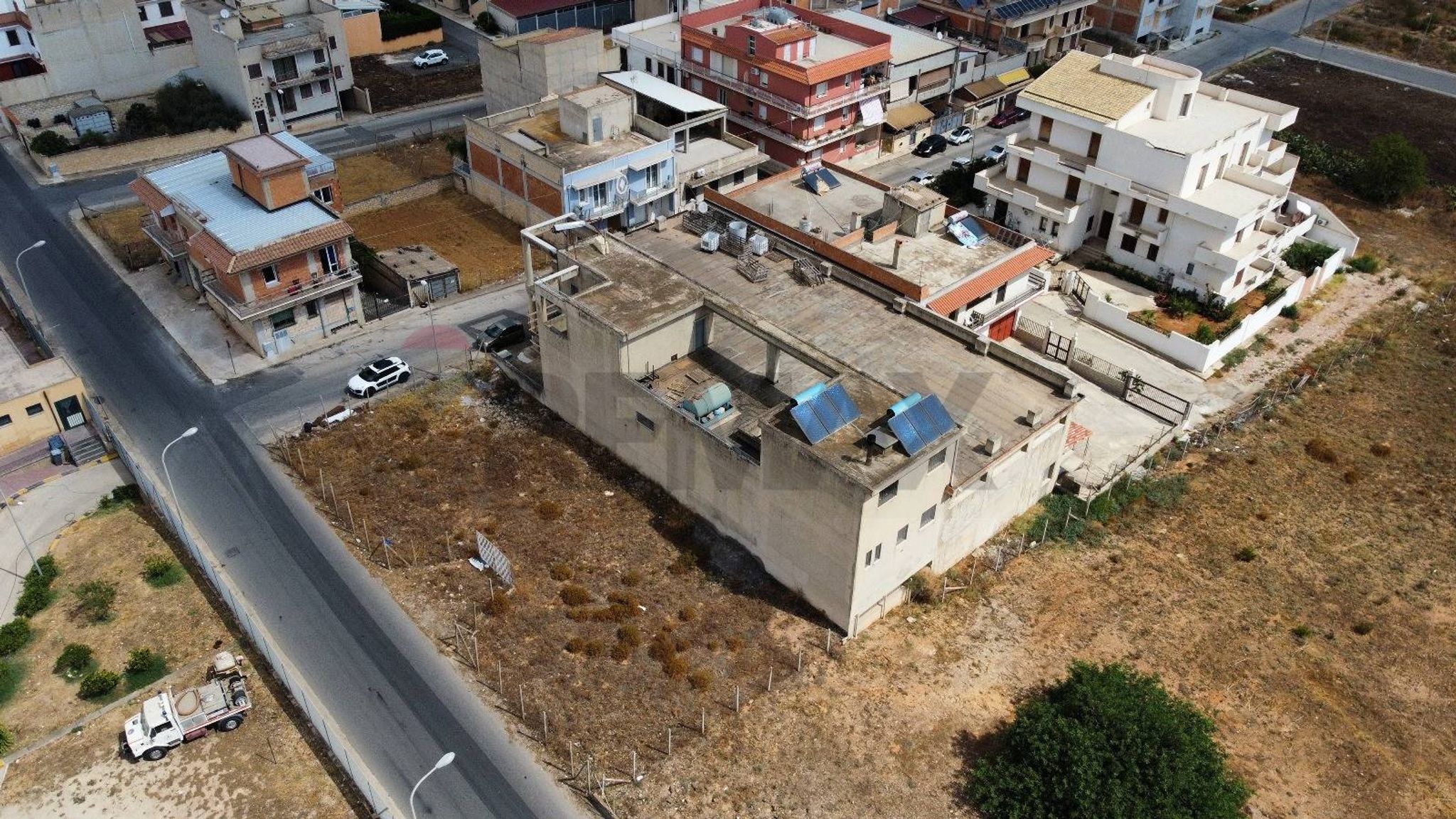 Edificio all'aperto