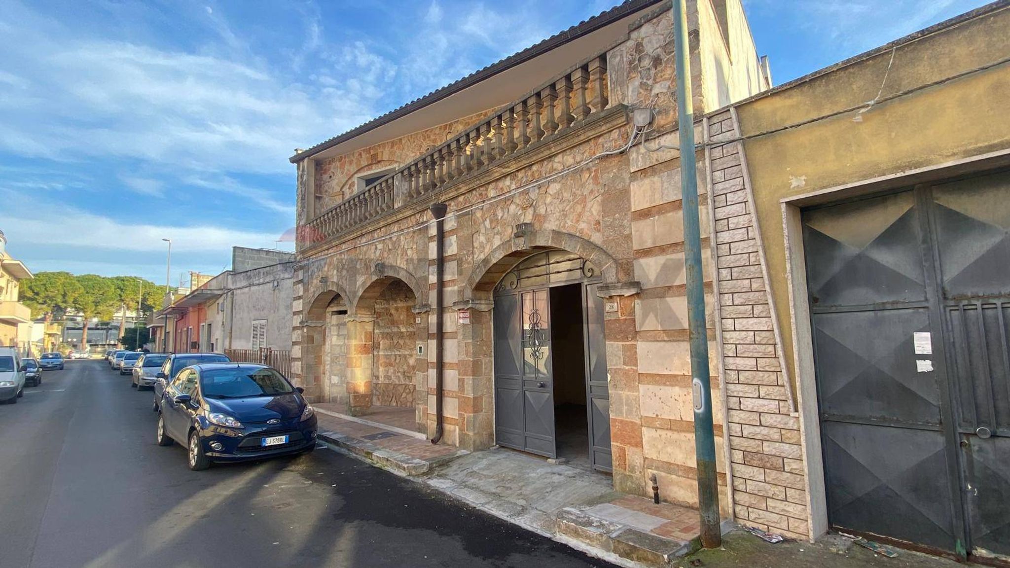 Edificio all'aperto