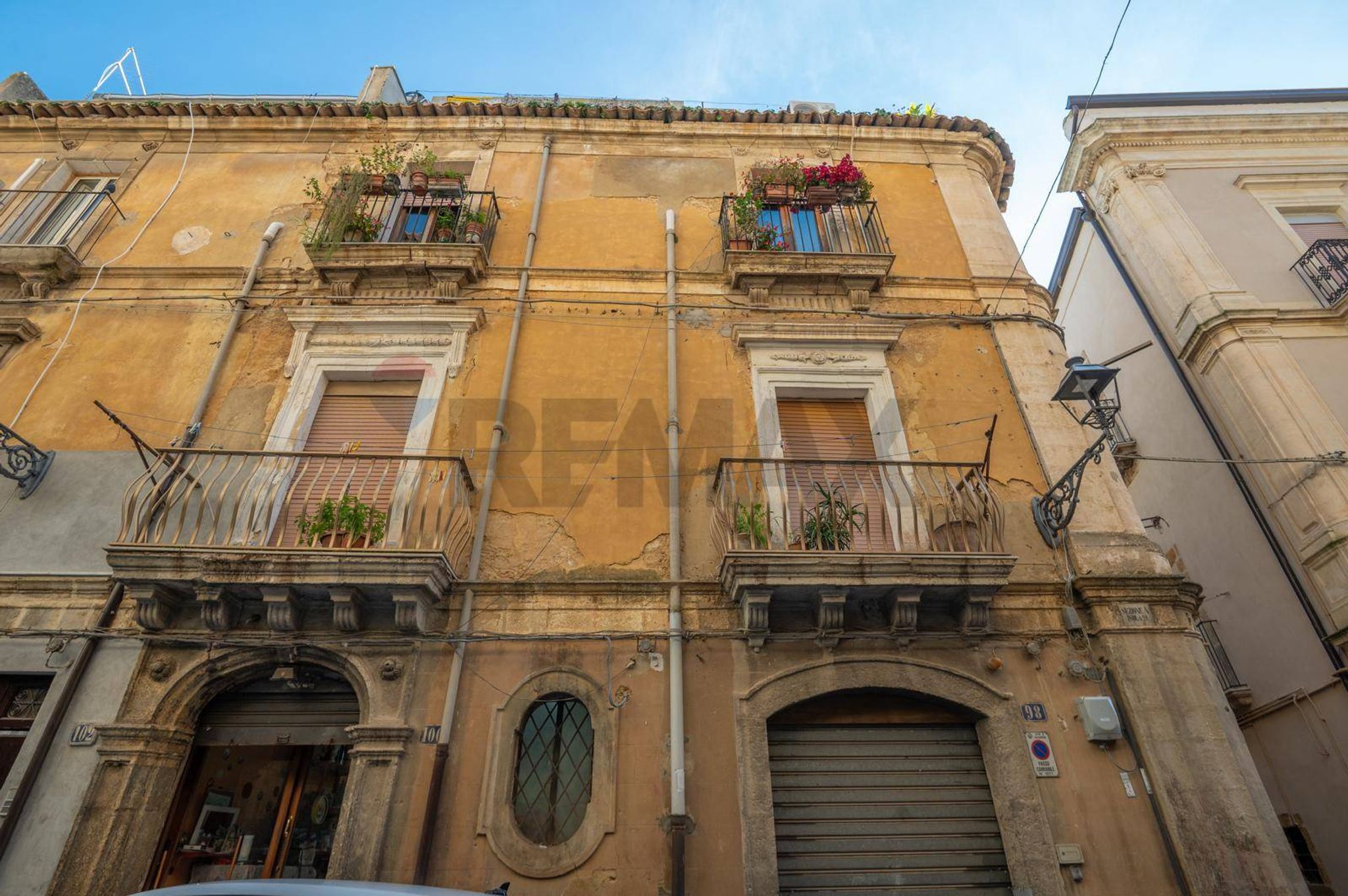 Edificio all'aperto