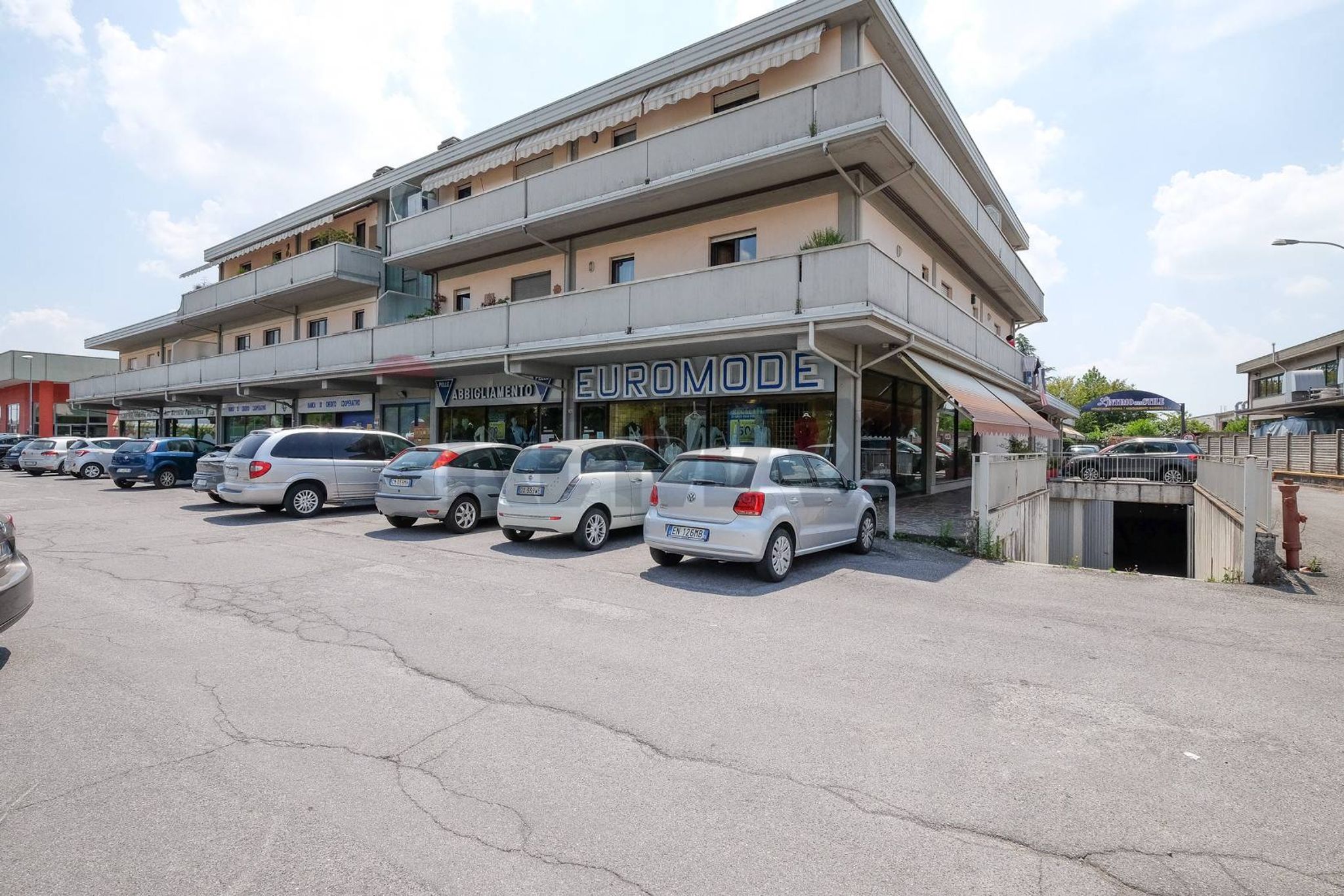 Edificio all'aperto