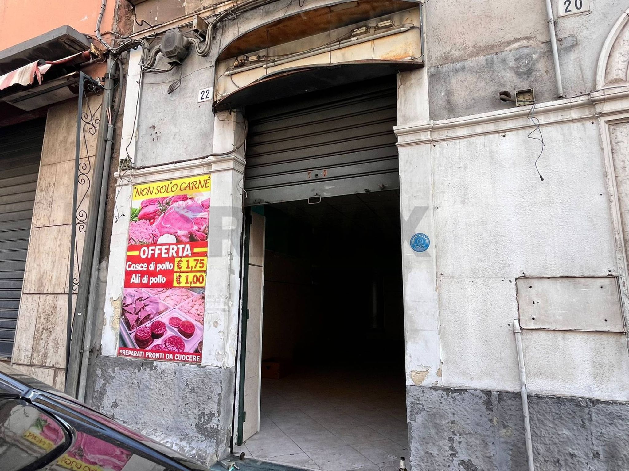Edificio all'aperto