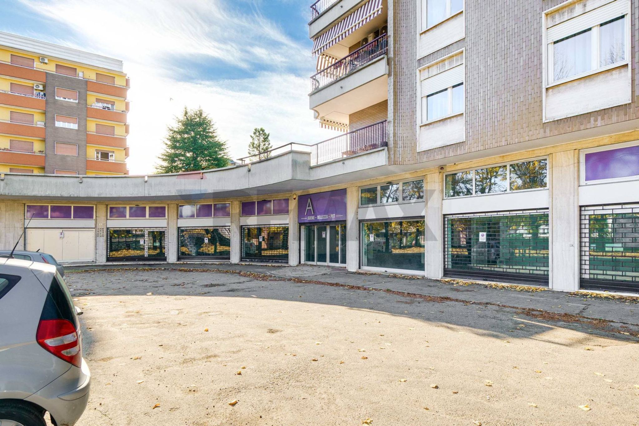 Edificio all'aperto