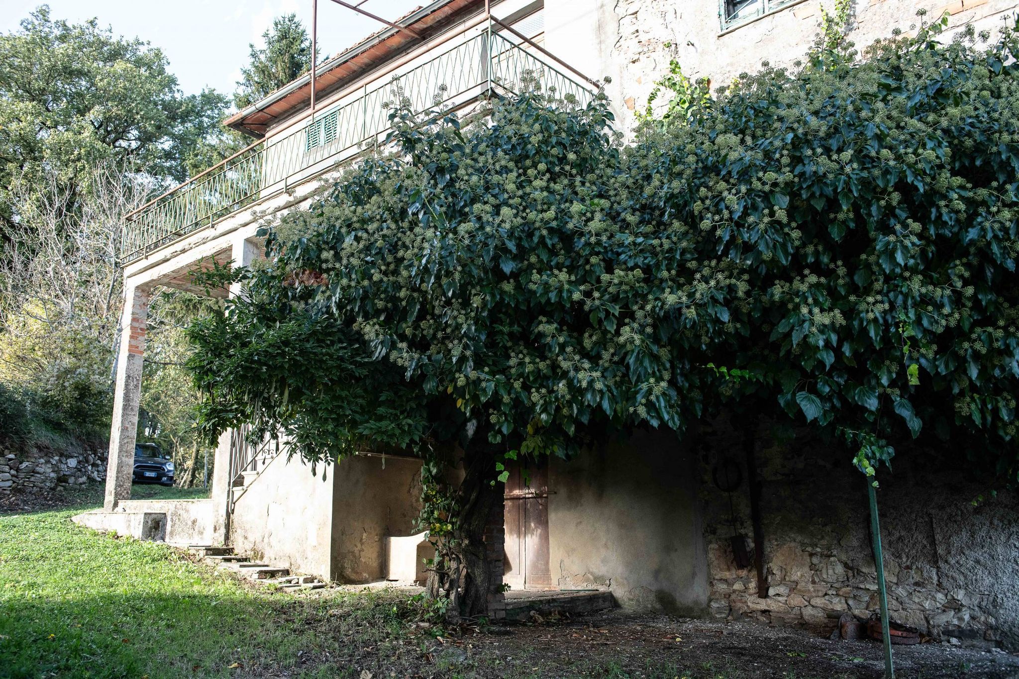 Edificio all'aperto