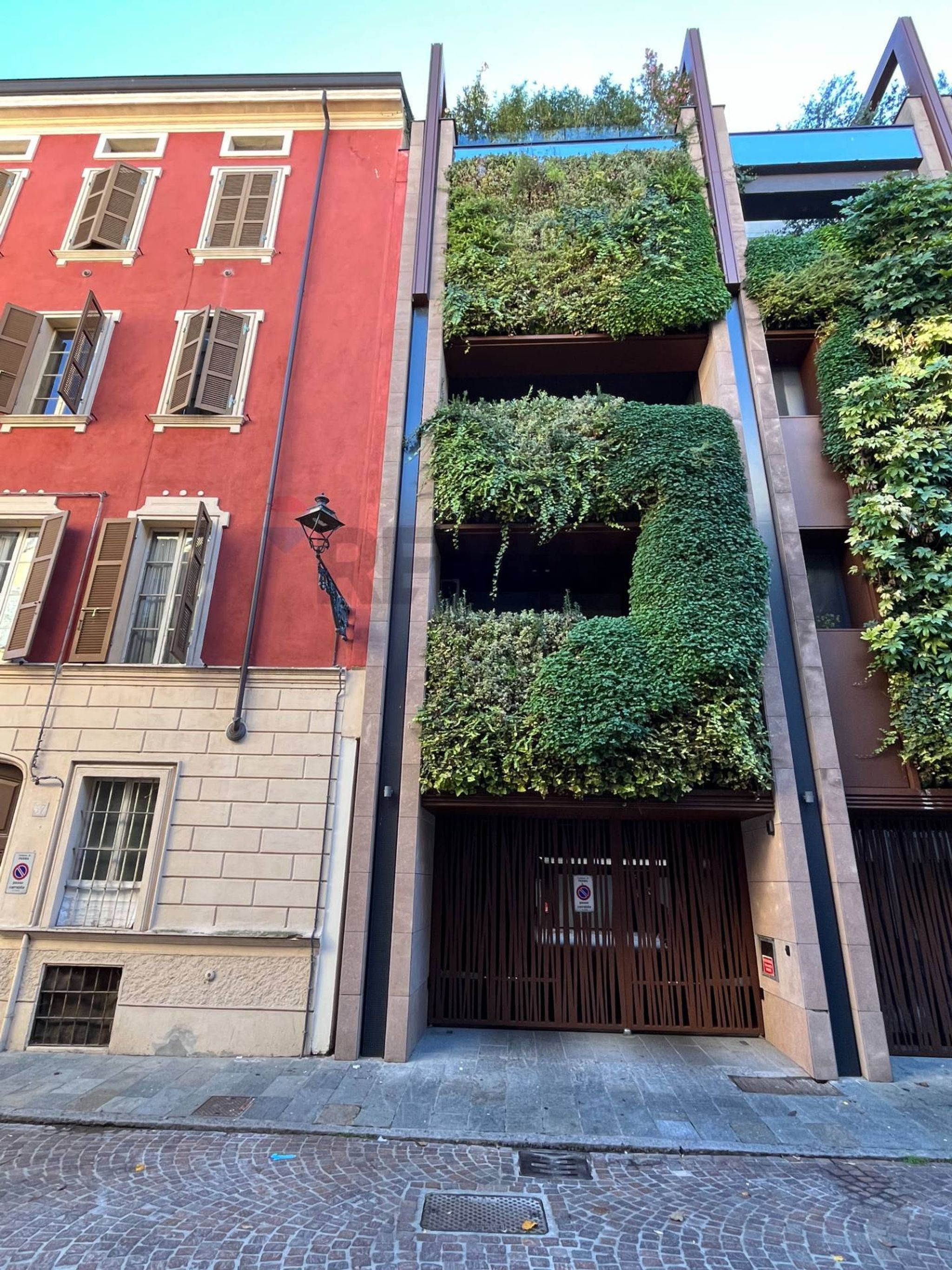 Edificio all'aperto